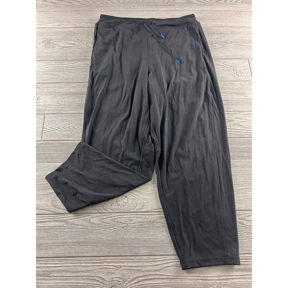 Janji Womens Helix Track Pant Black Size L Running Training Athletic Tapered